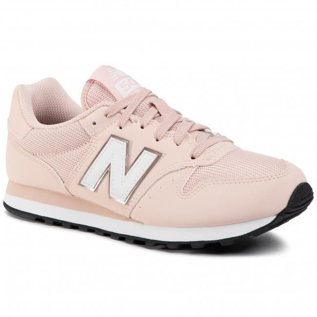basket new balance femme rose