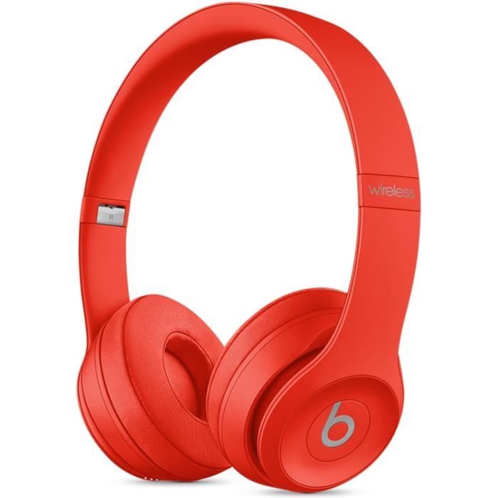 Acheter BEATS Solo3 Wireless Casque audio Bluetooth - Rouge Reconditionné - 122,99 € BEATS Solo3 Wireless Casque audio Bluetooth - Rouge Reconditionné - Apple reconditionné disponible sur Cdiscount Seconde Vie
