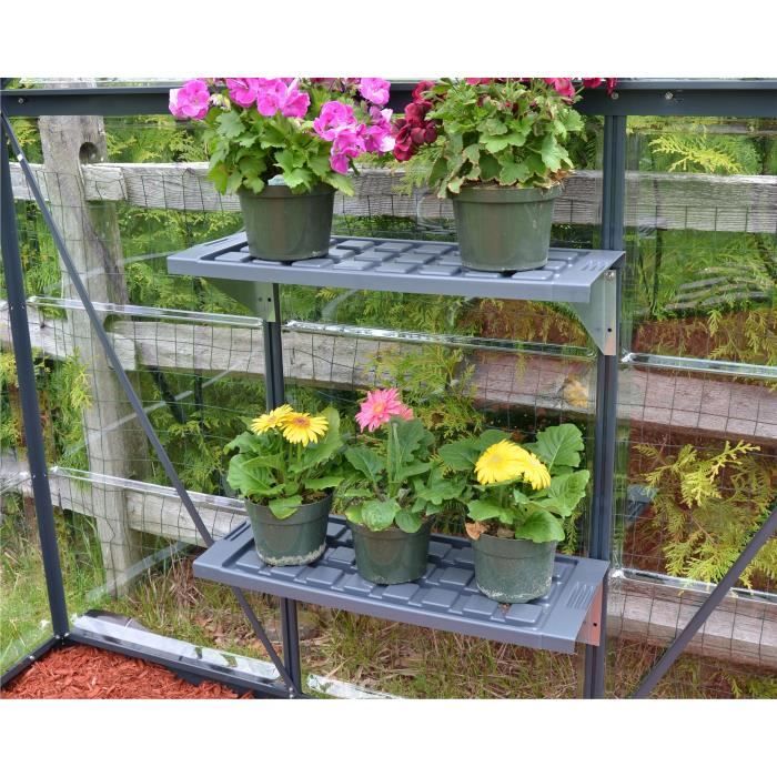 CANOPIA BY PALRAM Kit détagères pour serre de jardin CANOPIA BY PALRAM Kit détagères pour serre de jardin