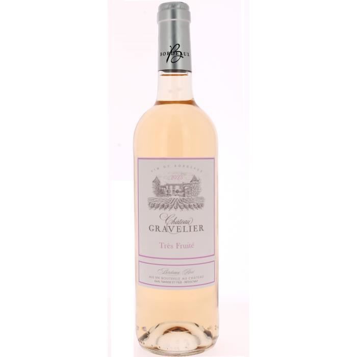 Château Gravelier 2023 Bordeaux - Vin rosé de Bordeaux - La cave
