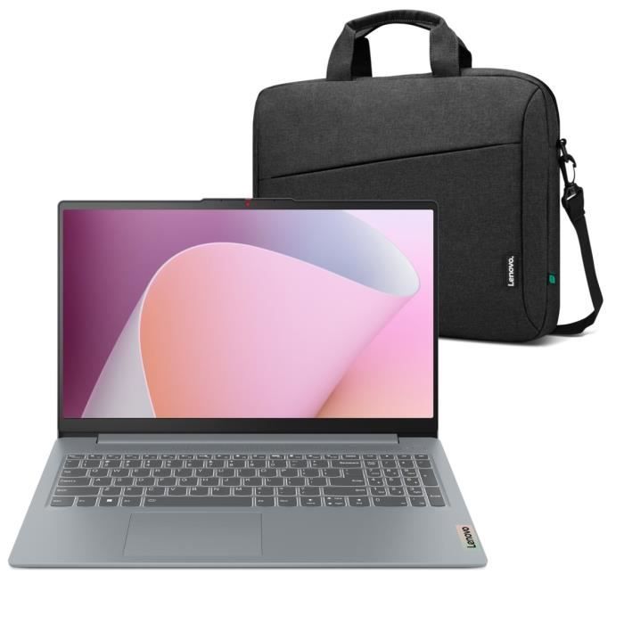 PC Portable LENOVO IdeaPad Slim 3 15AMN8 Sans Windows 15'' FHD Ryzen 3 RAM 8 Go SSD AZERTY - vue 6