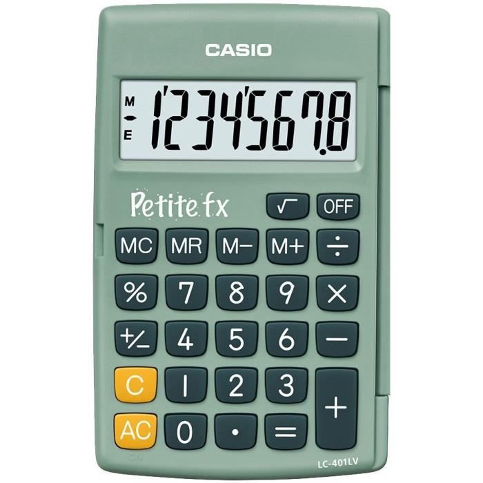 CASIO - Casio calculatrice petite fx verte
