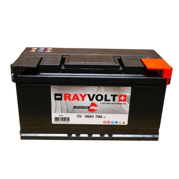 Batterie auto RAYVOLT RV5 90AH 720A - Cdiscount Auto