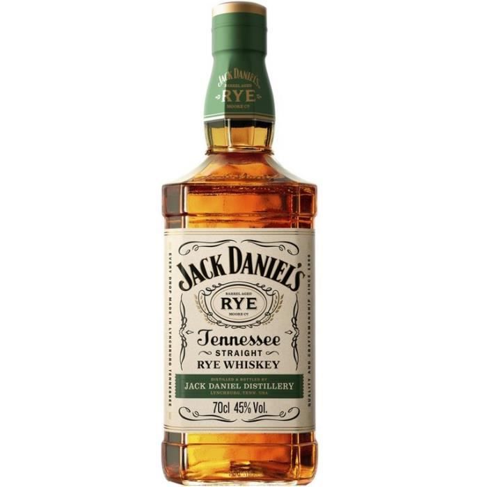 Whisky Sec Rye 45% Jack Daniel's