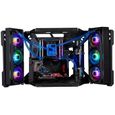 Boîtier PC Gaming - COOLER MASTER - MasterFrame 700 - Chassis Open-Air, Support VESA, Tempered glass - Noir ( MCF-MF700-KGNN-S00 )-0