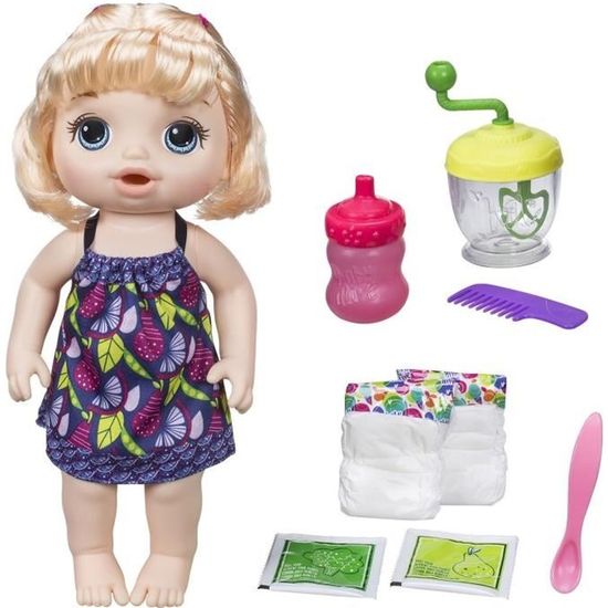 Baby alive mange a 2024 la cuillere