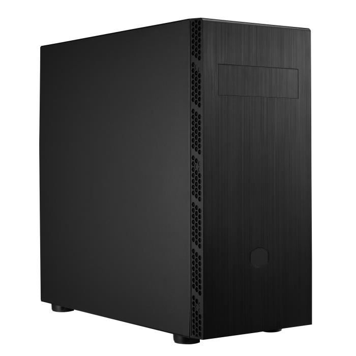 Boîtier PC - COOLER MASTER - MasterBox MB600L V2 - Finition brossée, Emplacement lecteur disque, Panneau Acier - (MB600L2-KN5N-S00)