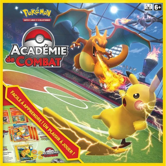 Jeu de société Pokémon : Coffret Académie de Combat - Cdiscount Jeux -  Jouets