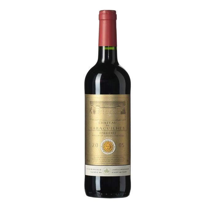 Chateau De Caraguilhes 2005 Corbieres Vin Rouge Du Languedoc Roussillon Bio La Cave Cdiscount