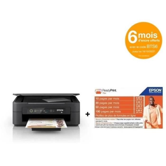 Imprimante EPSON Home XP-2200 + Ready Print Flex Carte prépayée EPSON - Forfait d’approvisionnement automatique