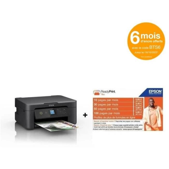 Imprimante EPSON Home XP-4200 + Ready Print Flex Carte prépayée EPSON -  Forfait d'approvisionnement automatique - Cdiscount Informatique