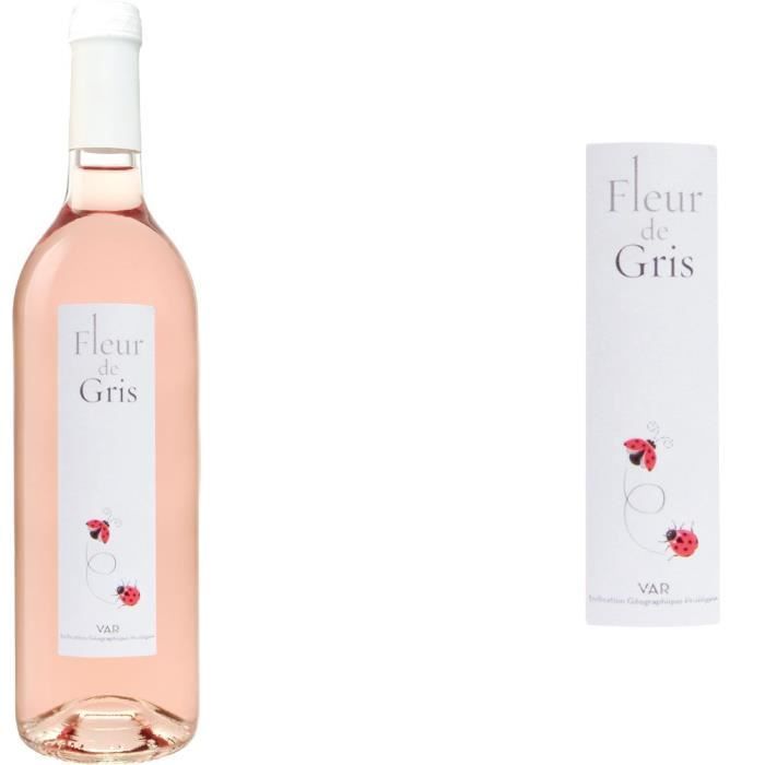 Fleur de Gris 2015 IGP Vins de Pays du Var vin La cave Cdiscount