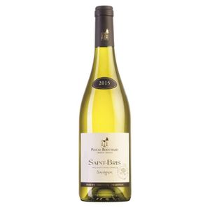 VIN BLANC Vin blanc Pascal Bouchard Saint Bris Sauvignon Réserve Saint Pierre Grand Vin de Bourgogne 2015