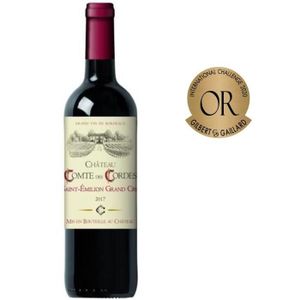 Château Comte des Cordes 2017 Saint-Emilion Grand Cru - Vin rouge de Bordeaux