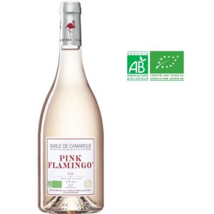 VIN ROSE Pink Flamingo BIO rosé Camargue mill 2022 - AOP Sable de Camargue