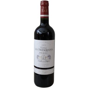 VIN ROUGE Château Les Tresquots 2021 Médoc Cru Bourgeois - Vin rouge de Bordeaux