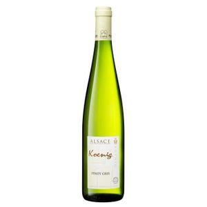 VIN BLANC Koenig 2019 Alsace Pinot Gris - Vin blanc d'Alsace