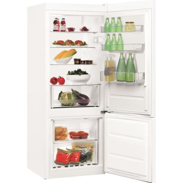 Indesit Lr6 S1 W Refrigerateur Congelateur Bas 271l 196l 75l