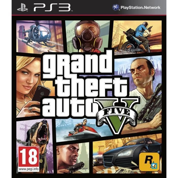 Take 2 Gta 5 / Jeu Console PS3