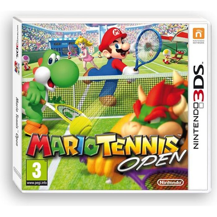 Mario Tennis Open 3ds - vue 2