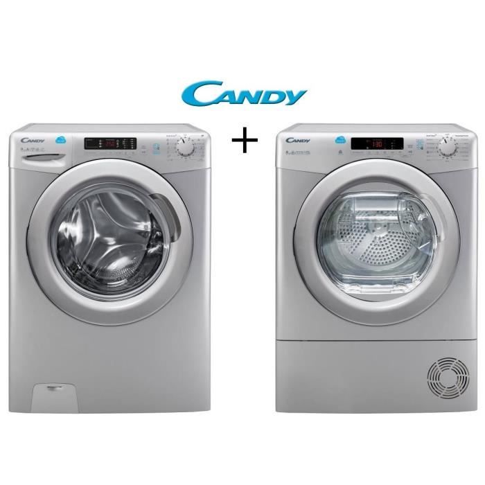 candy lave linge encastrable