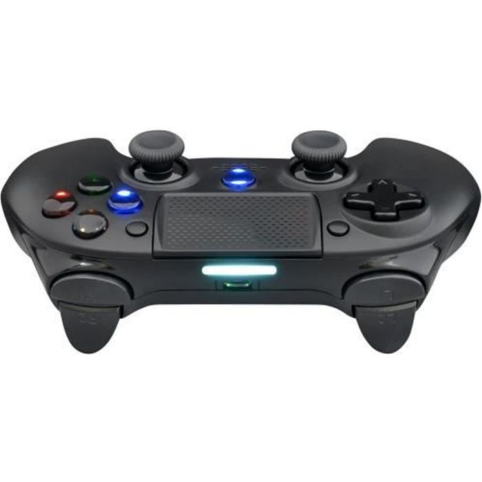 Manette symétrique sans fil - THE G-LAB - K-PAD-IRID-PS4-B - Compatible PS4 - Haut-parleurs et prise