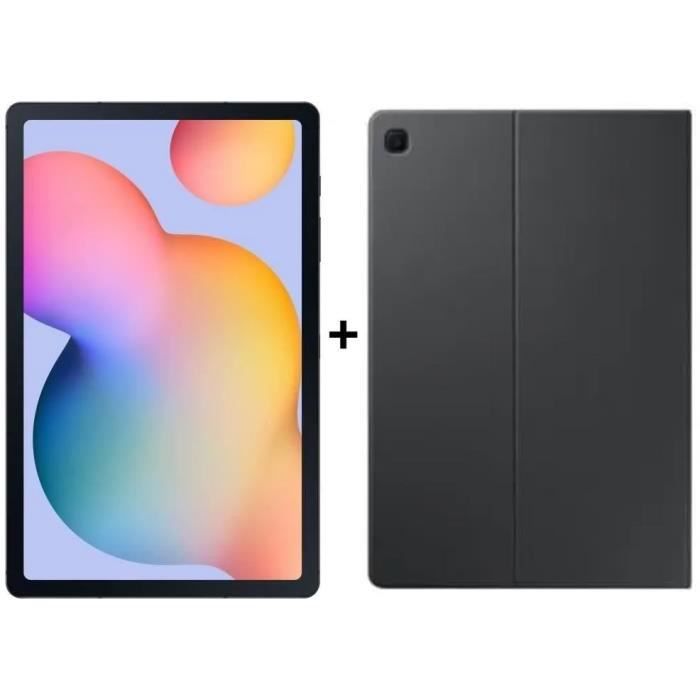 Tablette Tactile - SAMSUNG - Galaxy Tab S6 Lite (2022) - 10,4" - RAM 4 Go - 64 Go - Gris + Bookcover