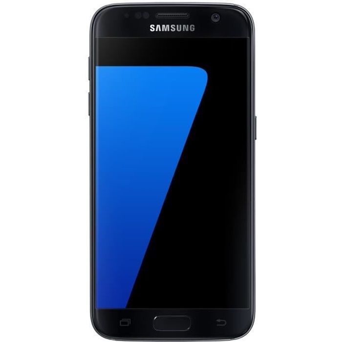 Vente T&eacute;l&eacute;phone portable Samsung Galaxy S7 32 go Noir pas cher