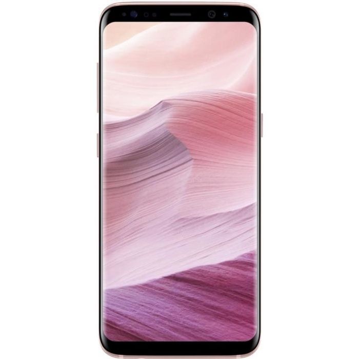 Vente Téléphone portable Samsung Galaxy S8 64 go Rose pas cher Vente Téléphone portable Samsung Galaxy S8 64 go Rose pas cher