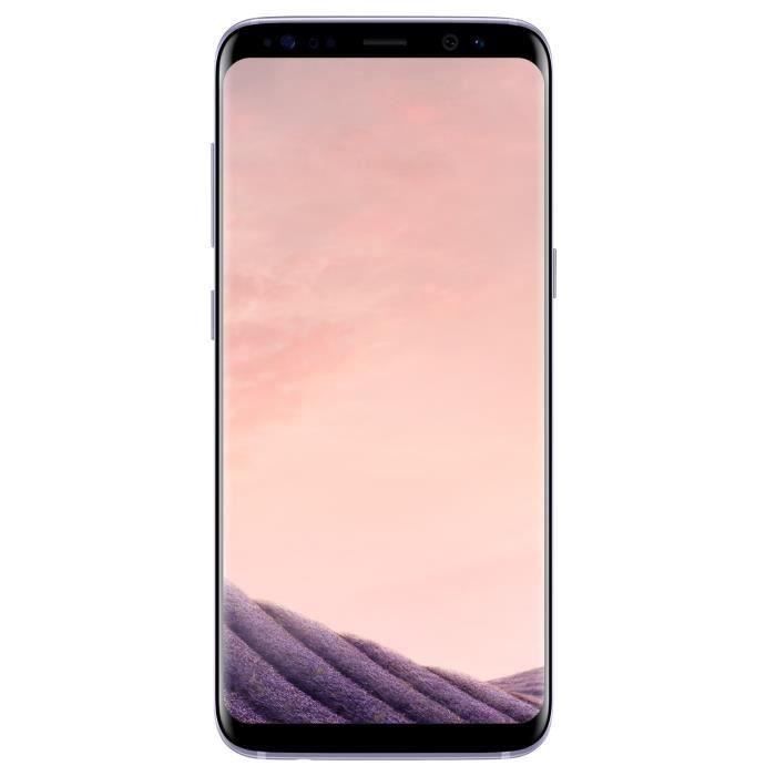 Vente Téléphone portable Samsung Galaxy S8 64 go Gris orchidée pas cher Vente Téléphone portable Samsung Galaxy S8 64 go Gris orchidée pas cher