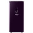 Coque Samsung Clear View Cover Stand S9 - Violet-0