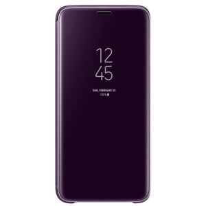 HOUSSE - ÉTUI Coque Samsung Clear View Cover Stand S9 - Violet