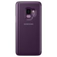 Coque Samsung Clear View Cover Stand S9 - Violet-1