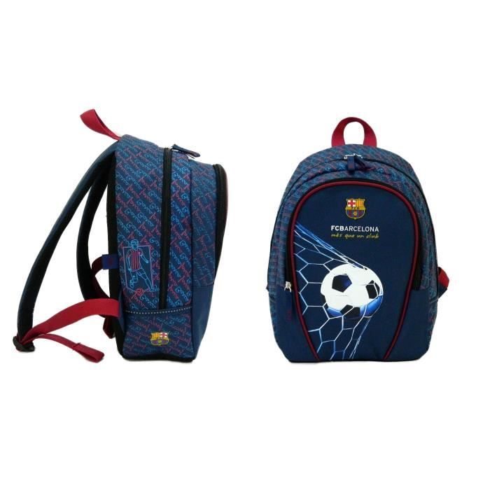 Sac De Sport FC Barcelone Junior 50cm - Collection Officielle | Polyester, Bretelle Ajustable