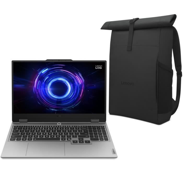 PC portable Gamer LENOVO LOQ 15IRX10 Sans Windows 15'' FHD 144hz Core i7 13650HX RTX 5070 RAM SSD - vue 5