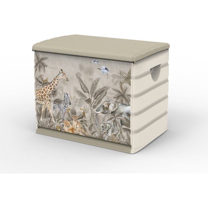 Plastiken C de rangement exterieur Safari 260 L sur roulettes - vue 1