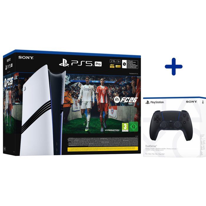 Console Sony PS5 Pro + EA SPORTS FC 26 2TB - vue 8