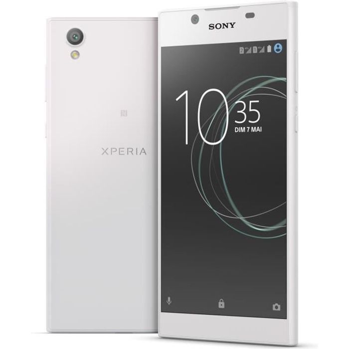 Vente Téléphone portable Sony Xperia L1 Double SIM Blanc pas cher Vente Téléphone portable Sony Xperia L1 Double SIM Blanc pas cher