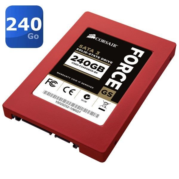 Corsair 240Go SSD Force Series GS Cdiscount Informatique