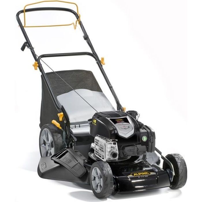 Tondeuse Thermique Tractee 4 En 1 Alpina Bl510sbq 51cm 190cc B S 650exi Mulching Cdiscount Jardin