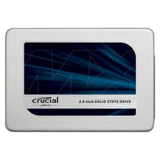 CRUCIAL SSD MX300 525Go - 2,5" - 7mm - CT525MX300SSD1