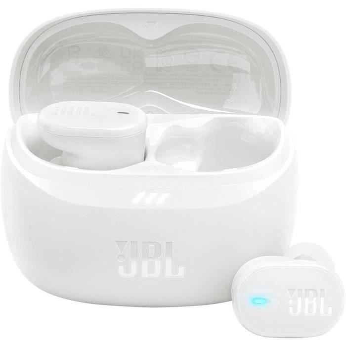 Écouteurs sans fil avec réduction de bruit - JBL - Tune Buds 2 - Blanc