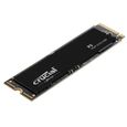 Disque SSD Interne - CRUCIAL - P3 - PCIe M.2 2280 - 1To - Avec antivirus McAfee Licence 1 an-0