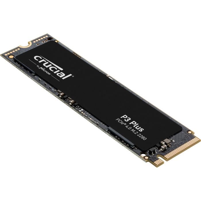 Disque dur SSD CRUCIAL P3 Plus 1 To PCIe 4.0 NVMe M.2 2280 - Cdiscount  Informatique