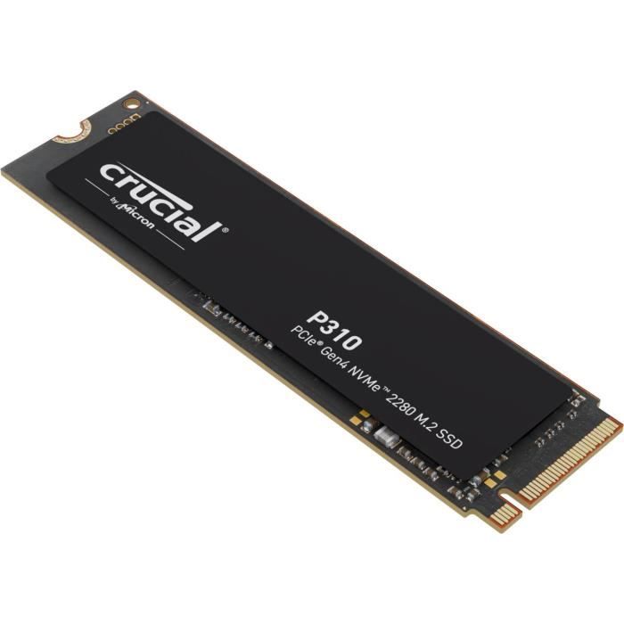 Disque SSD Interne - CRUCIAL - P310 500Go PCIe Gen4 NVMe M.2 SSD