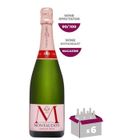 Champagne Montaudon Grande Rose x6