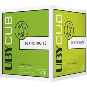 VIN BLANC BIB 5L UBY CUB Vin de France vin blanc sec