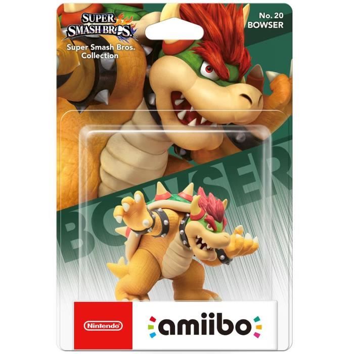 Figurine Amiibo Super Smash Bros Bowser Nintendo La Figurine - vue 4