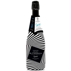 CHAMPAGNE Champagne Charles de Cazanove Senses Extra brut - Bouteille thermosensible - Change de couleur