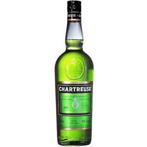 LIQUEUR Liqueur Chartreuse Verte - Liqueur herbale - France - 55%vol - 70cl